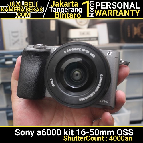Sony a6000 kit 16-50mm OSS GREY