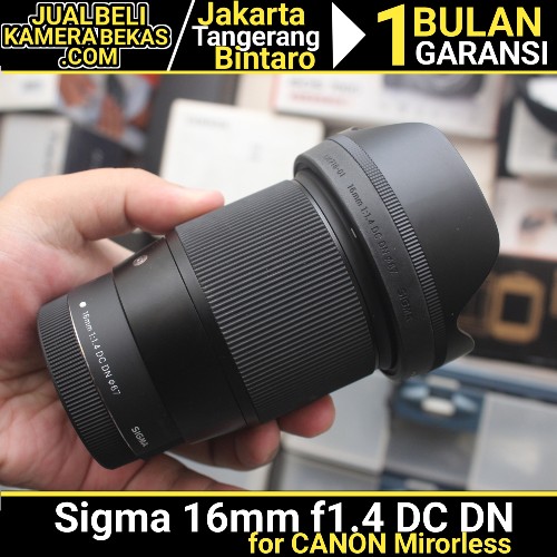 Sigma 16mm f1.4 DC DN for Canon