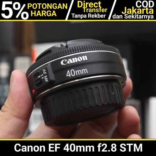 Canon EF 40mm f2.8 STM