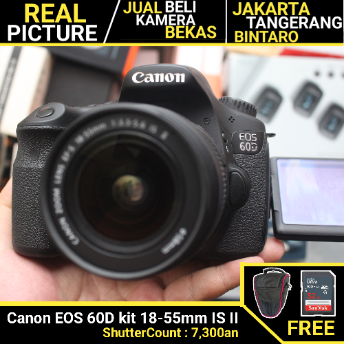Canon EOS 60D kit 18-55mm IS II