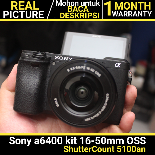 Sony a6400 kit 16-50mm OSS Fullset Box