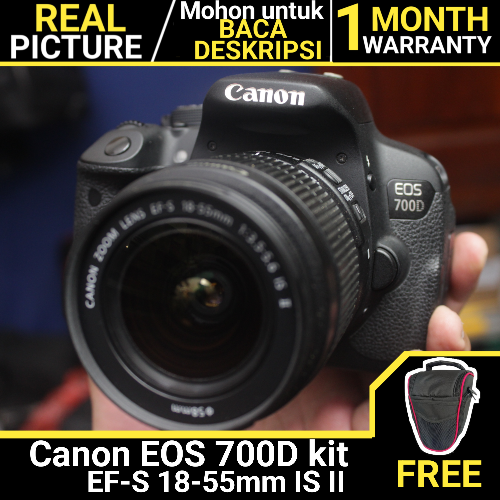 Canon EOS 700D kit 18-55mm IS II