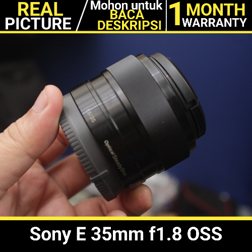 Sony E 35mm f1.8 OSS