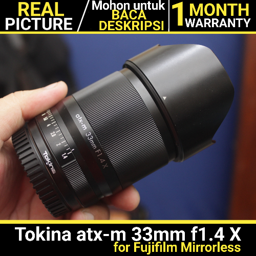 Tokina atx-m 33mm f1.4 X for Fujifilm
