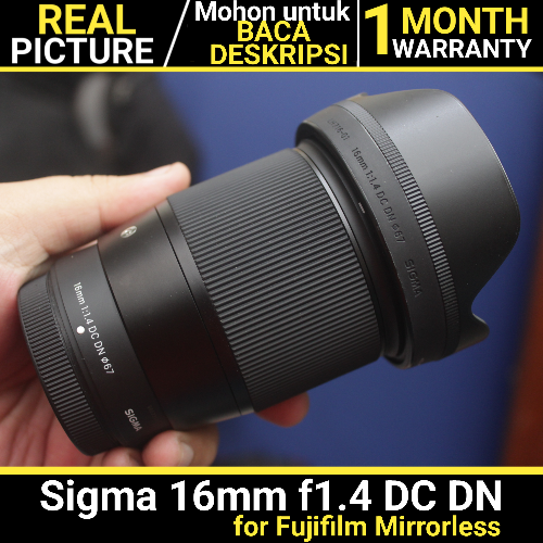 Sigma 16mm f1.4 DC DN