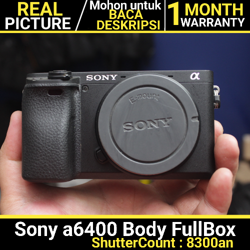 Sony a6400 Body Fullset Box