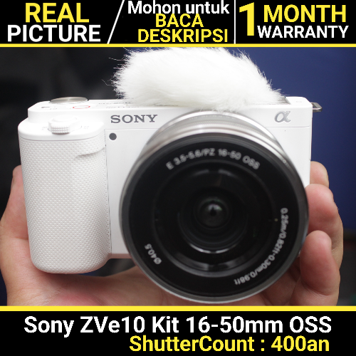 Sony ZVe10 kit 16-50mm OSS White