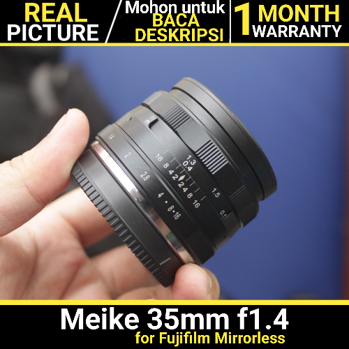 Meike 35mm f1.4 for Fujifilm Mirrorless