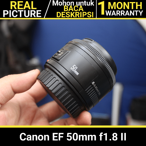 Canon EF 50mm f1.8 II