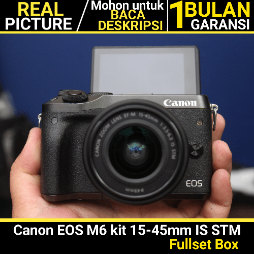 Canon EOS M6 kit 15-45mm IS STM Grey Black