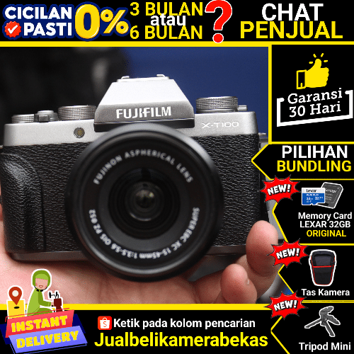Fujifilm XT100 kit 15-45mm OIS PZ GREY