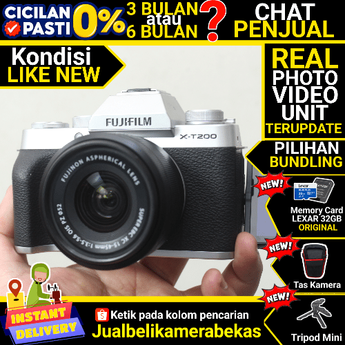 Fujifilm XT200 kit 15-45mm OIS PZ